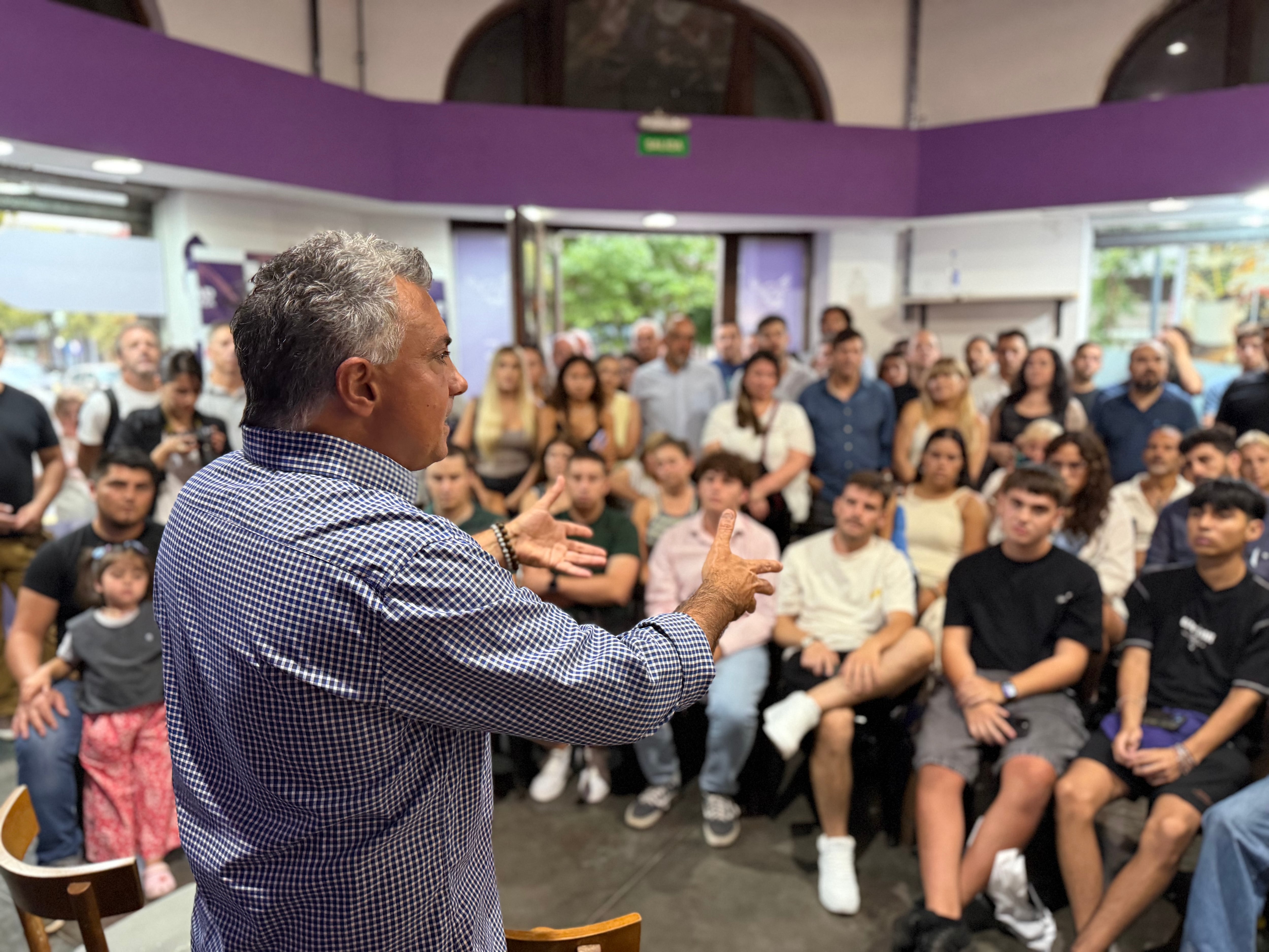 Sebastián Pareja, presidente del partido provincial de La Libertad Avanza