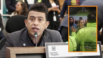 El concejal Julian Forero ‘Fuchi’