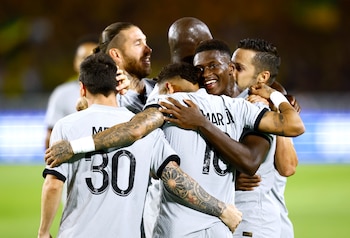 PSG enfrentó a Nantes por