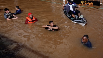 En medio de las trágicas inundaciones, Brasil emitió una alerta roja por más tormentas en Rio Grande do Sul: “Grave peligro”