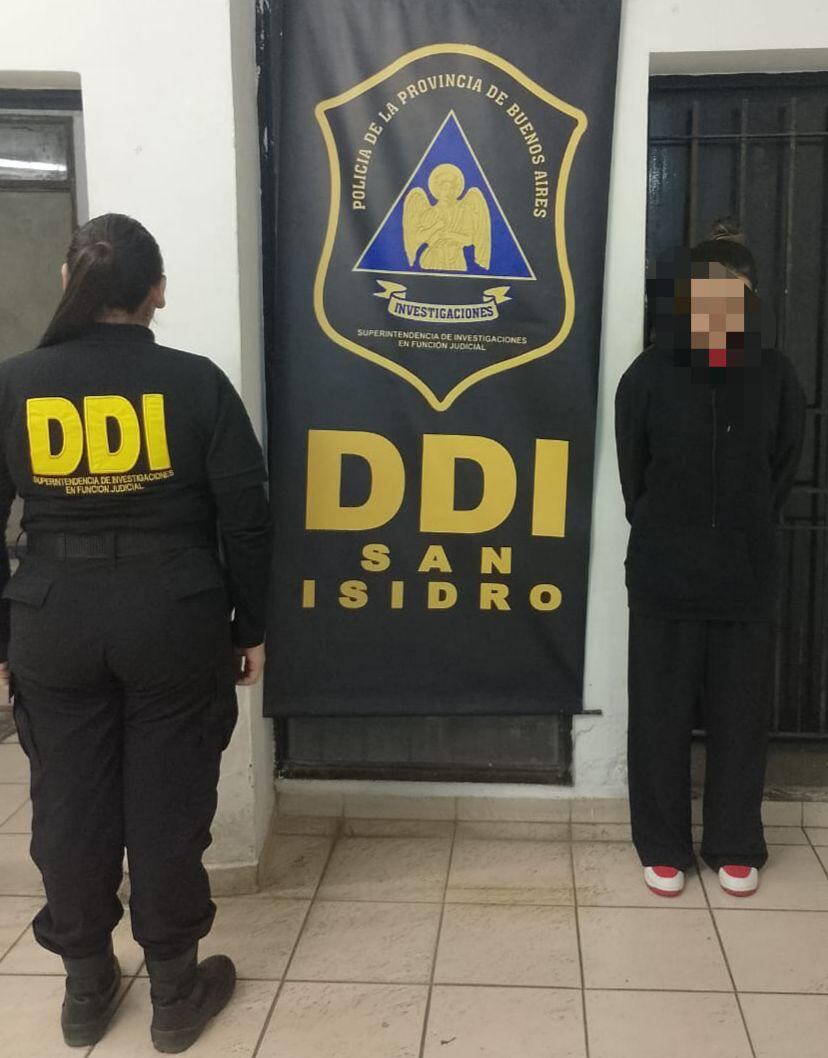 La sospechosa detenida