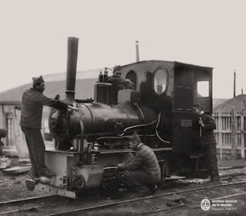 La locomotora que tiraba pequeños