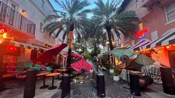 Destrozos por los fuertes vientos