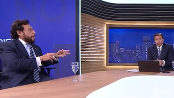 Desde el CECOT hasta la declaración de guerra a las pandillas, Ulloa detalló los pilares de una ofensiva que redujo los homicidios y atrajo solicitudes de asistencia técnica de otros Estados de la región (Captura de video, cortesía Eduardo Feinmann)