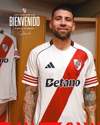 Nicolás Otamendi es nuevo jugador de River (@RiverPlate)