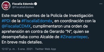 Acusado de un delito grave,