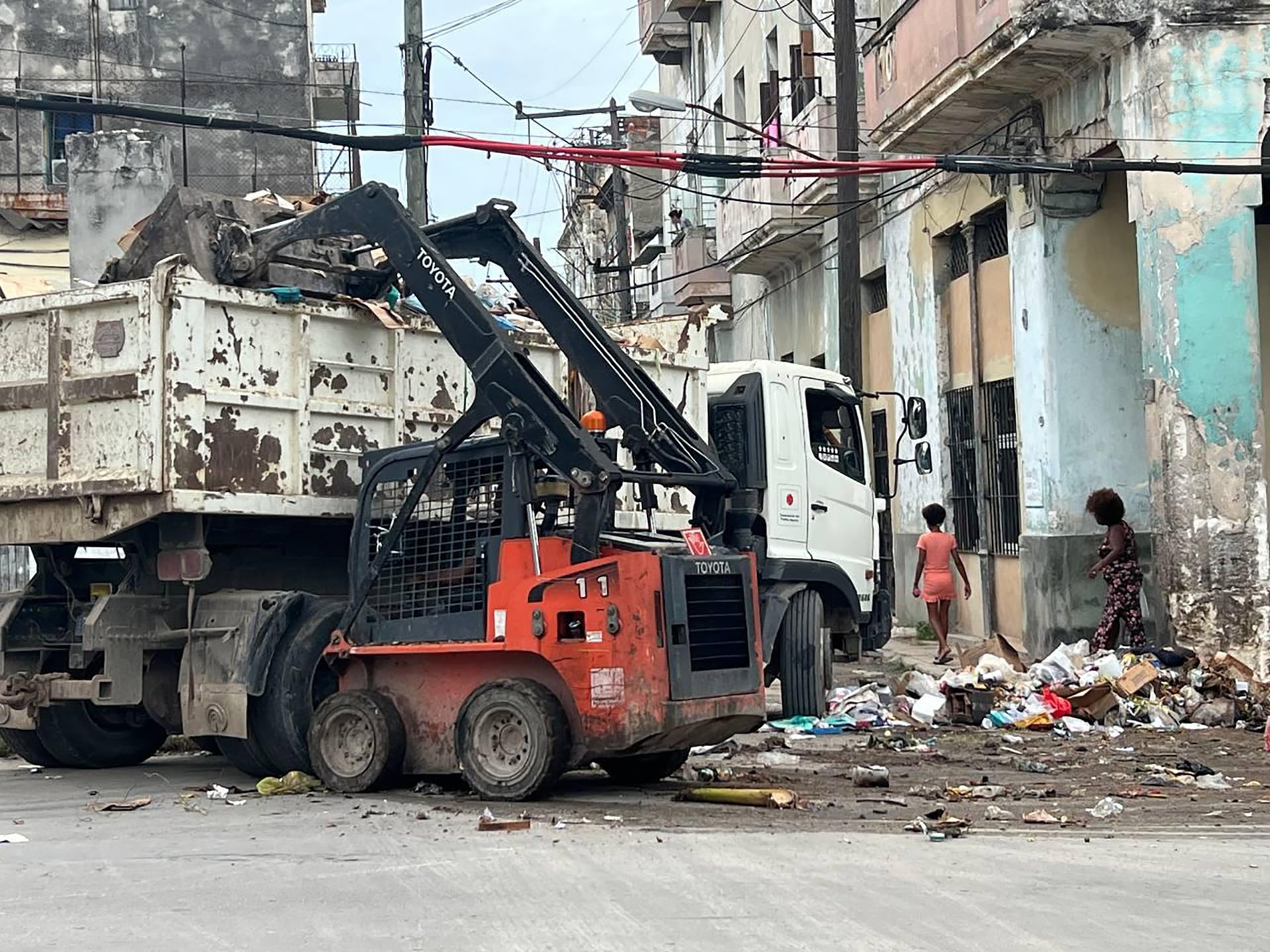 La eecolección de basura en Cuba