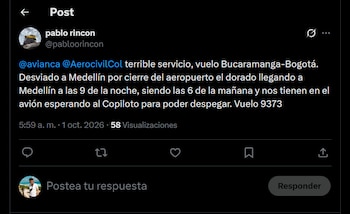 Pasajeros afectados denunciaron esperas de más de ocho horas en las pistas de los destinos secundarios - crédito X