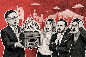 Cepeda, De la Espriella y Valencia enfrentarán la misma aritmética fiscal: un ajuste equivalente al 3% del PIB que, según Fitch, tomará prácticamente los cuatro años del próximo mandato- crédito- VisualesIA