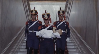 Los tres granaderos que llevaron