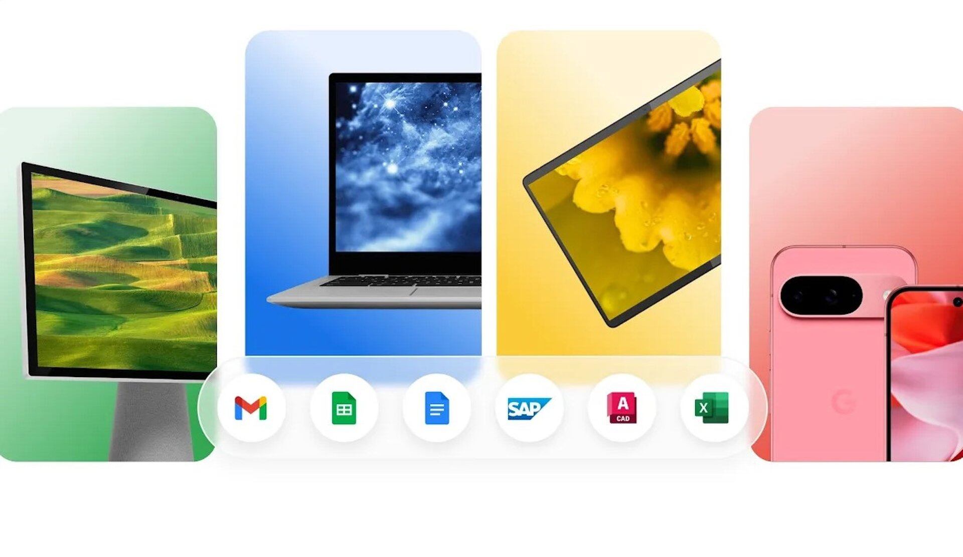 El nuevo sistema operativo de Google permitirá ejecutar aplicaciones Android y aprovechar la vasta comunidad de desarrolladores móviles.(GOOGLE)