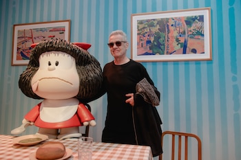 Imagen complementaria de En fotos: la presentación de Mafalda Inmersiva reunió a famosos, artistas y escritores