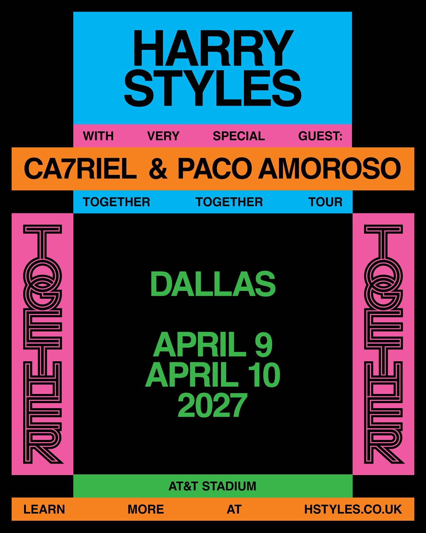 El duo argentino fue elegido para ser el telonero en las dos fechas en Dallas, Texas
