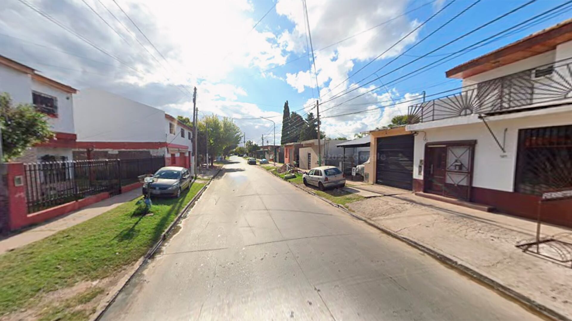 La cuadra donde ocurrió el hecho.