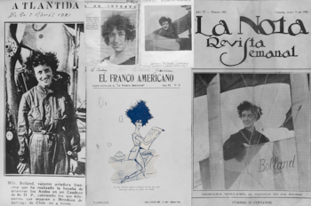 Adrienne Bolland: aviadora, ejemplo y