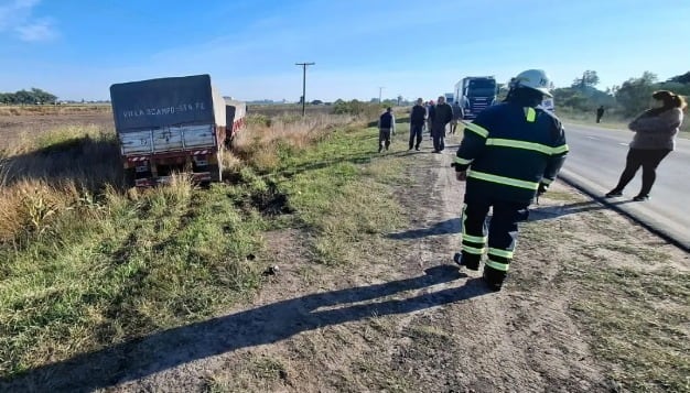 La ruta estuvo cortada dos horas por este accidente fatal
