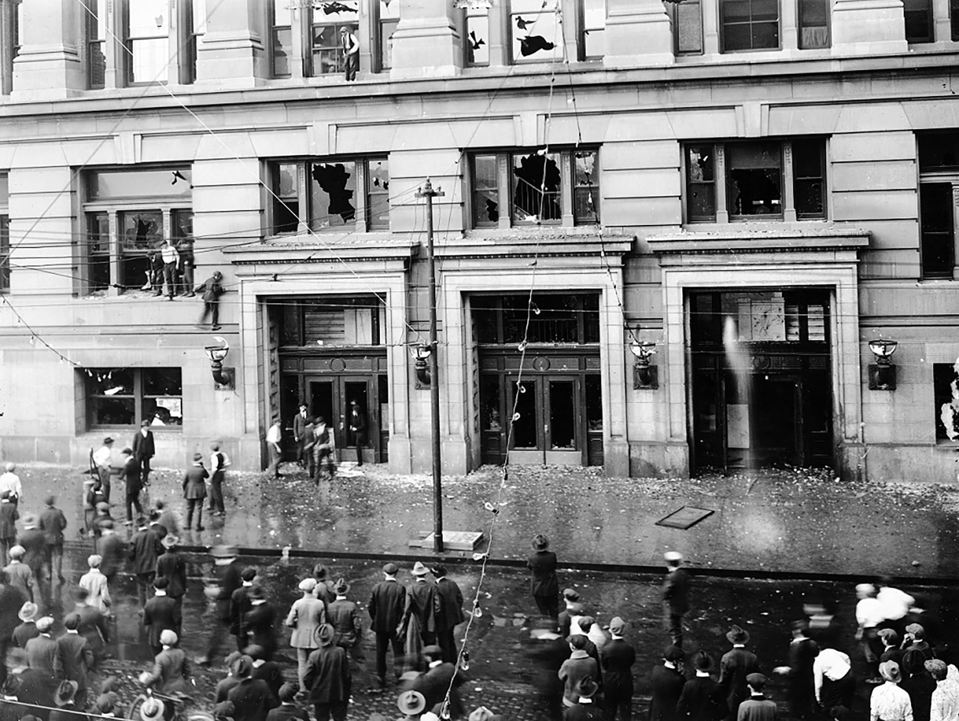 Will Brown fue linchado por una turba el 28 de septiembre de 1919