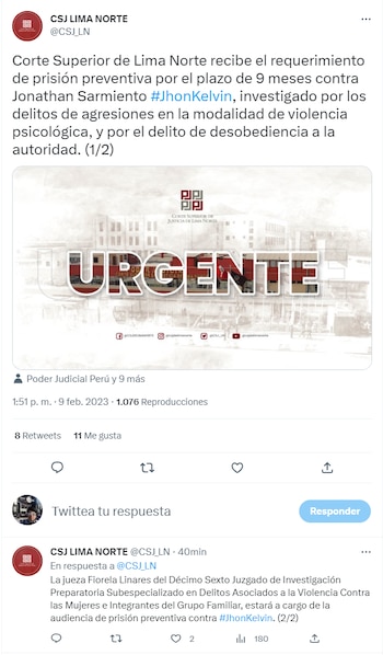 Solicitan nueve meses de prisión preventiva para John Kelvin.