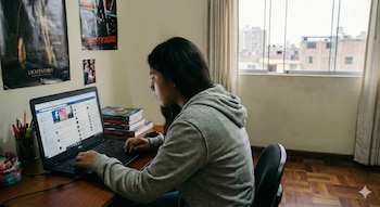 El uso de redes sociales