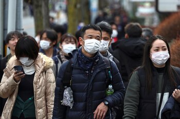 Japón había detectado hasta el pasado domingo un total de 414 casos de coronavirus bajo su jurisdicción (Reuters)