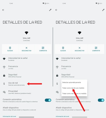 Ahorrar datos al momento de