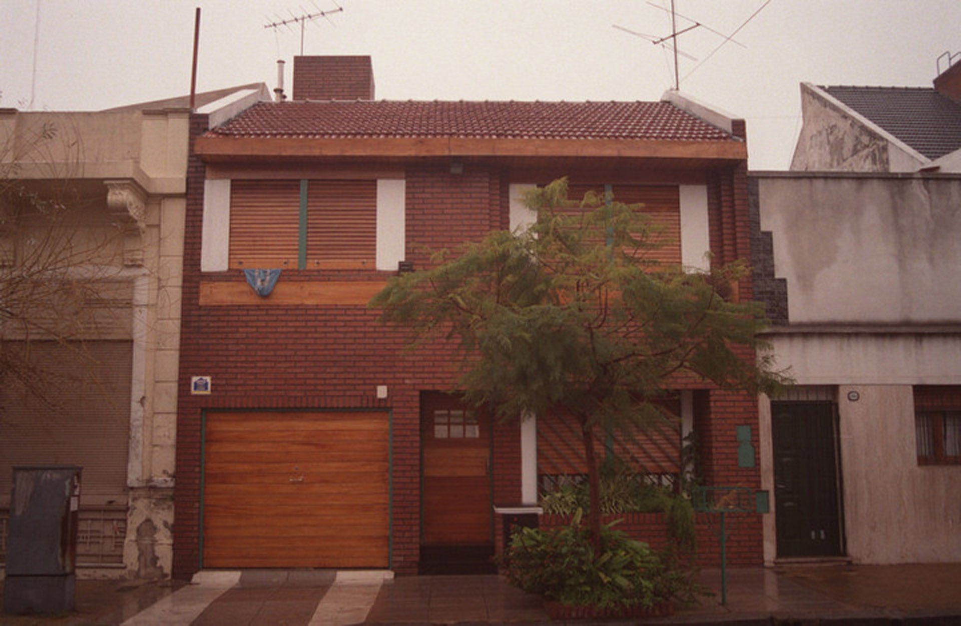La casa de la familia Bagnato en Flores