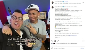 Murió Yeison Jiménez: Yahaira Plasencia,