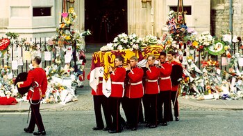 El funeral de Lady Di