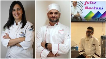 Alexandra Caldarelli, Sebastián Demarchi y