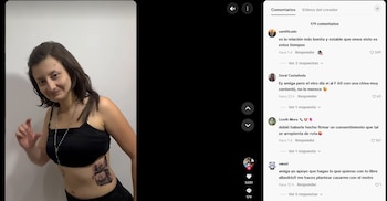 La publicación generó numerosos comentarios de usuarios que reaccionaron con humor y sorpresa ante la decisión de la joven - crédito @yelithsofficiaL/TikTok