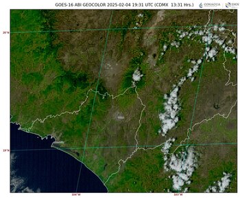 Imagen 2: GOES 16 ABI
