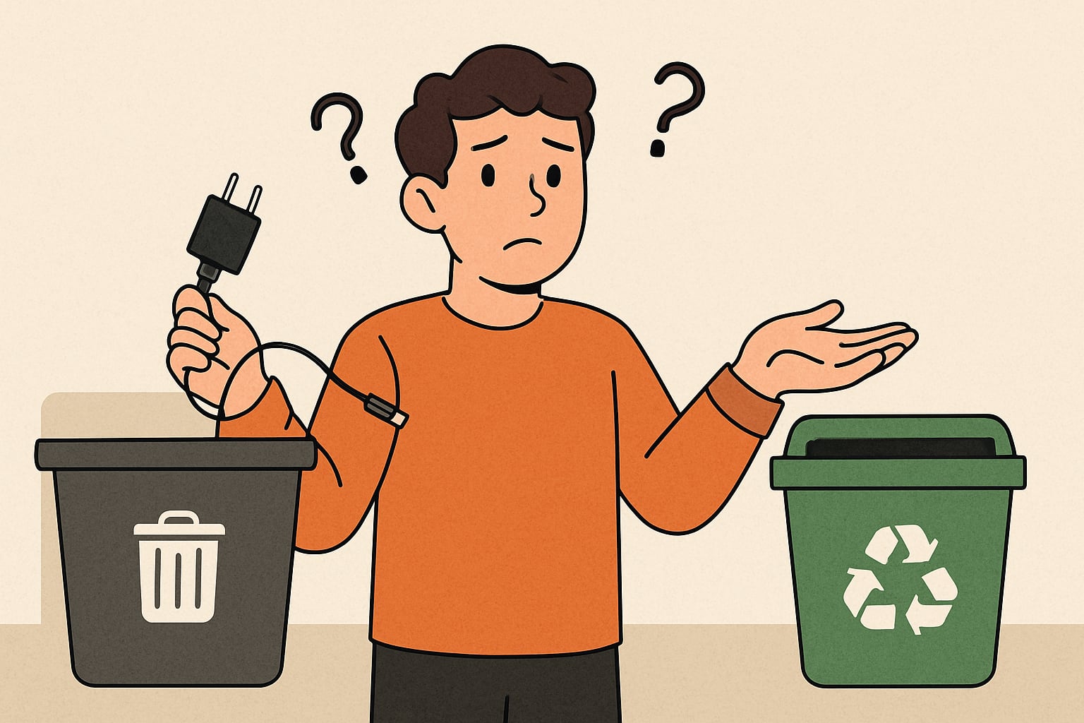 Las autoridades señalan que se desconoce el destino del 18% de los residuos de aparatos eléctricos y electrónicos, lo que evidencia dificultades para conocer su disposición final. (Imagen Ilustrativa Infobae)