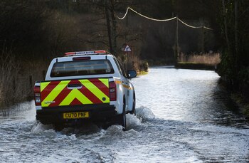 Inundaciones en Tenby, Gales (Reuters)