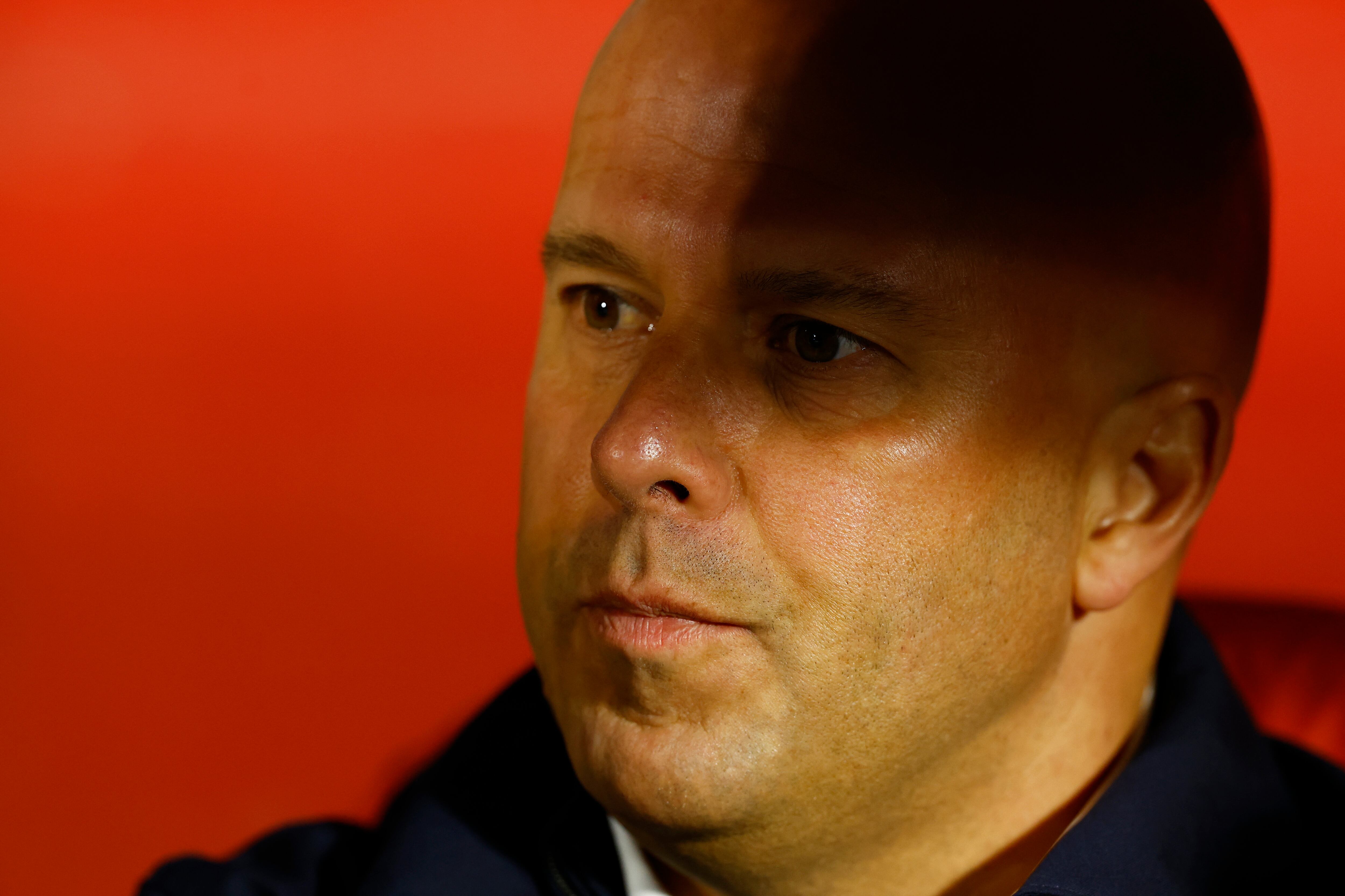 Arne Slot en la previa del partido entre Girona y Liverpool-crédito Albert Gea/ REUTERS