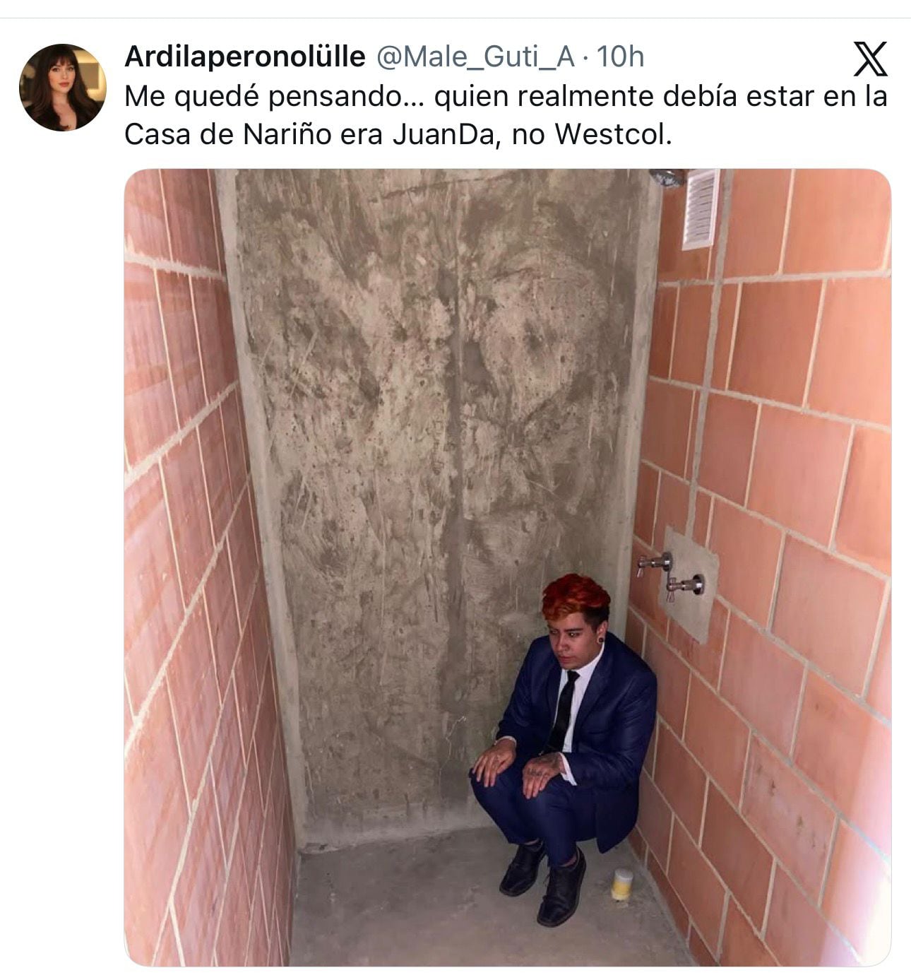 Otro comentario popular sugería que la entrevista habría sido más divertida con el creador de contenido JuanDa en lugar de Westcol - crédito redes sociales / X