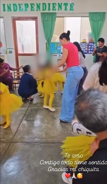 Pamela Franco emocionada por presentación de su hija: “Seguro voy a moquear”. Captura: IG.