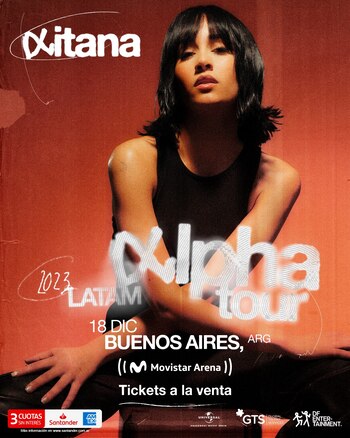 Aitana anunció que vendrá a