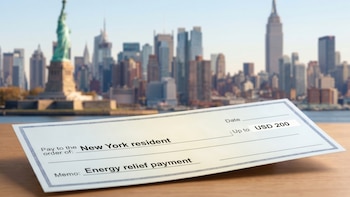 Nueva York enviará cheques únicos de USD 100 a USD 200 a 8,2 millones de hogares para aliviar el costo de la energía