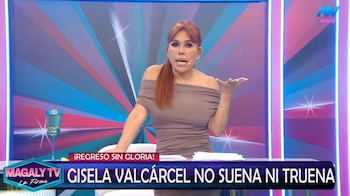 “No hay nada”: Magaly Medina arremete por ausencia de Gisela en TV. Captura: Magaly TV La Firme.