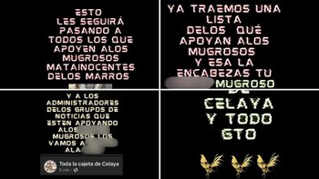 Parte de los mensajes que