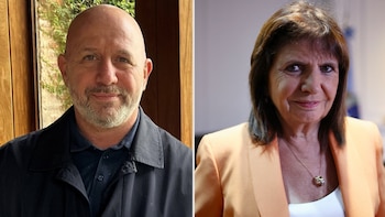 Waldo Wolff y Patricia Bullrich