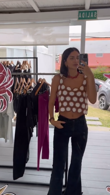 Conjuntos tejidos y tops de