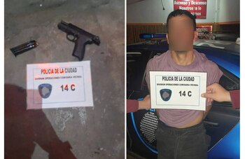 El delincuente tiene 39 y