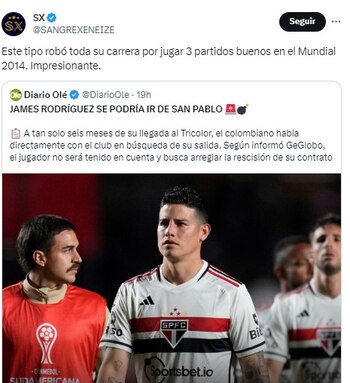 Un usuario de X publicó