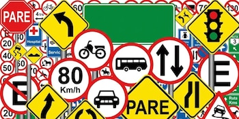 Las señales de tránsito en