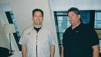 Durán con Antonini Wilson