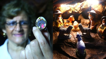 Peruana armó 340 nacimientos de