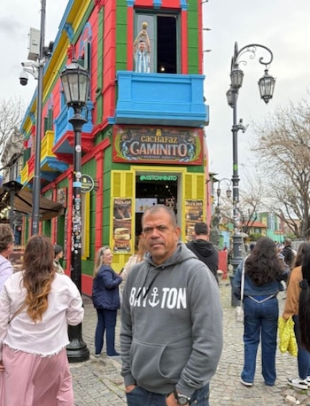 José Gregorio Noriega en una