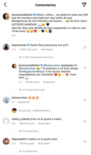 Tomada de Instagram @jessicacedielnet