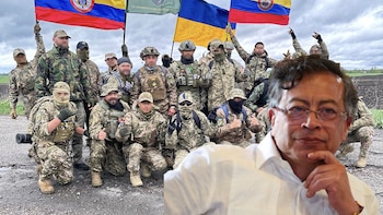 Gustavo Petro afirmó que son 7.000 los colombianos involucrados en la guerra entre Ucrania y Rusia: “El mercenario está prohibido por ley”